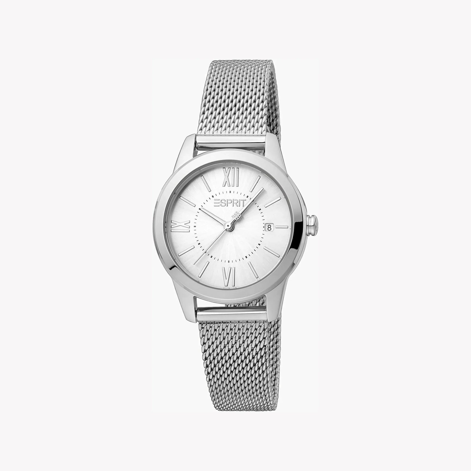 Esprit Women's Silver Stainless Steel Watch, Silver Dial | ES1L192M0025-0