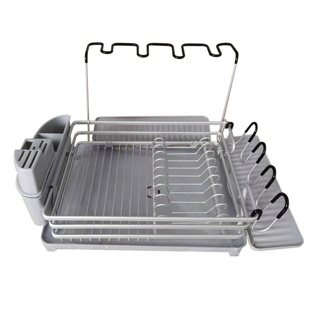 Dish dryer with drip tray-4