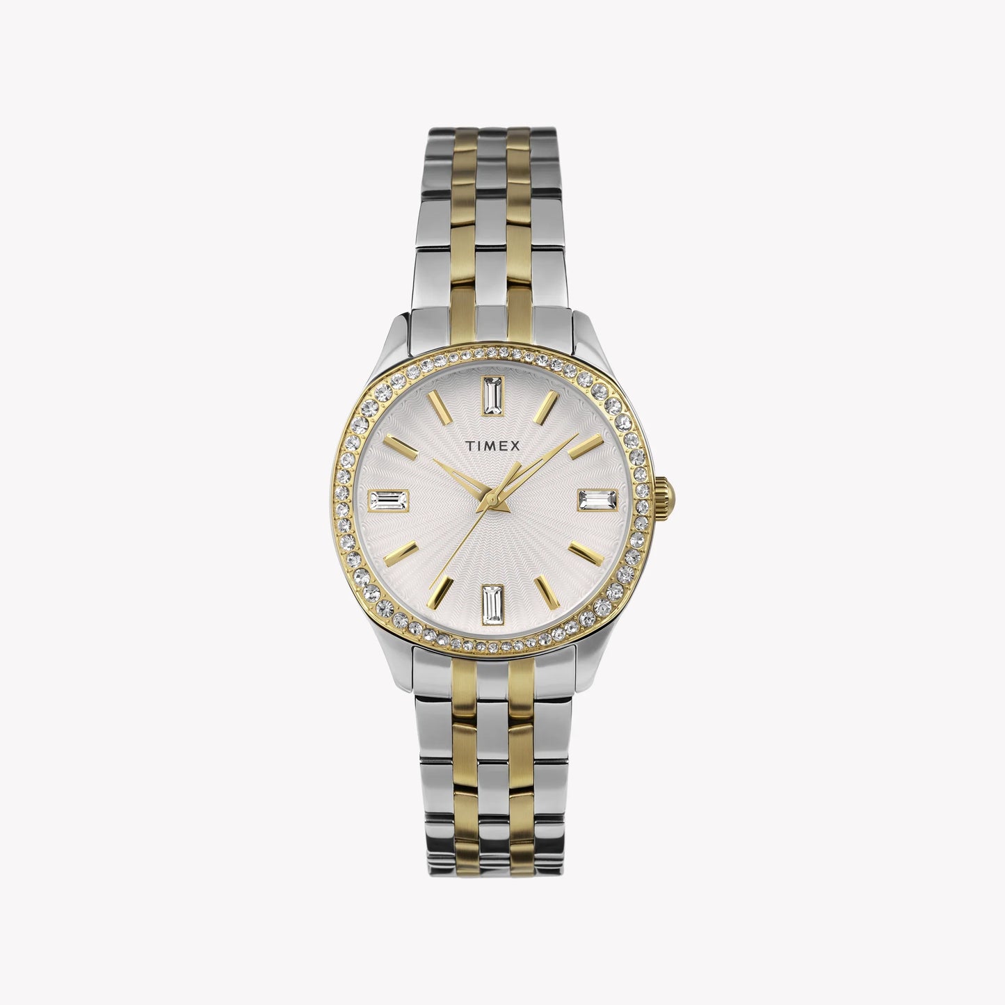 Timex Women's Two-Tone Watch, Silver & Gold | TW2W17700-0