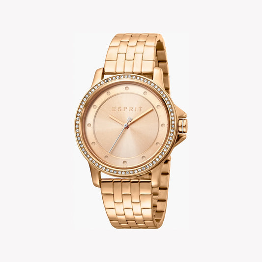 Esprit Women's Rose Gold Watch, Stainless Steel | ES1L140M0025-0
