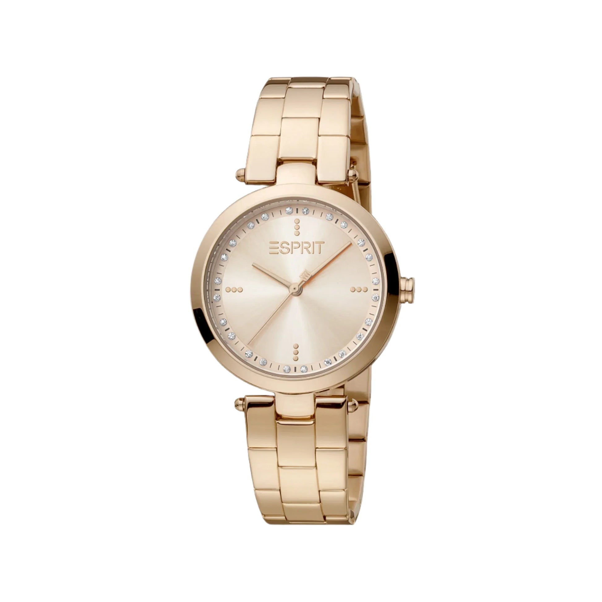 Esprit Women's Rose Gold Watch, Stainless Steel Band | ES1L181M0045-0