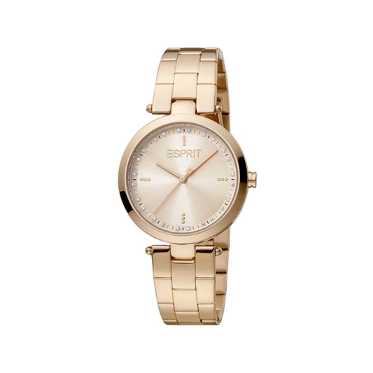 Esprit Women's Rose Gold Watch, Stainless Steel Band | ES1L181M0045-0