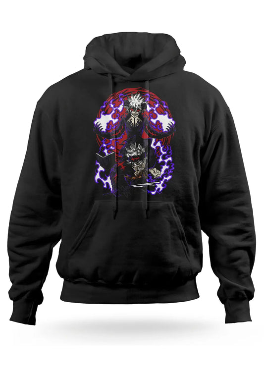 Felpa Devil Union Black Clover Anime con Cappuccio-0