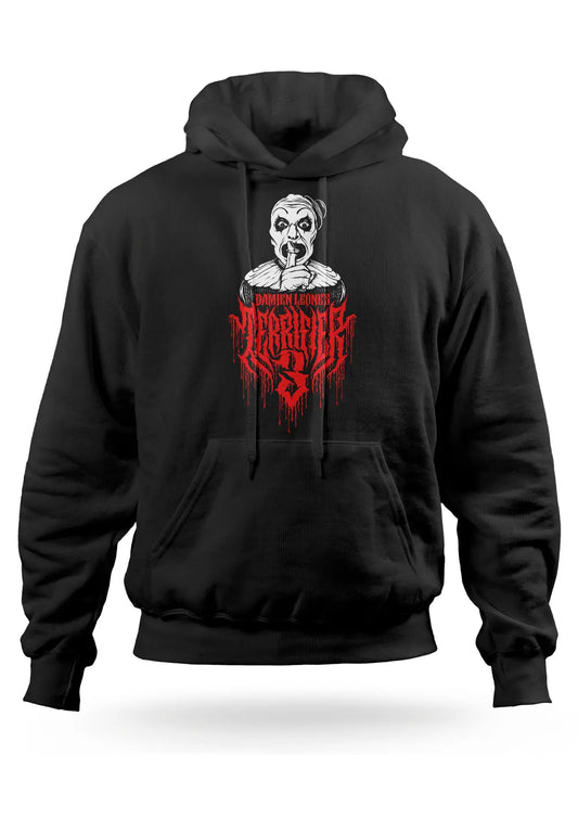 Felpa con Cappuccio Terrifier 3 Horror Movie-0