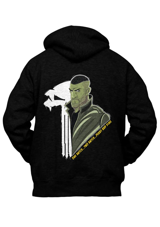 Felpa con Cappuccio Retro The Punisher Serie Cult-0