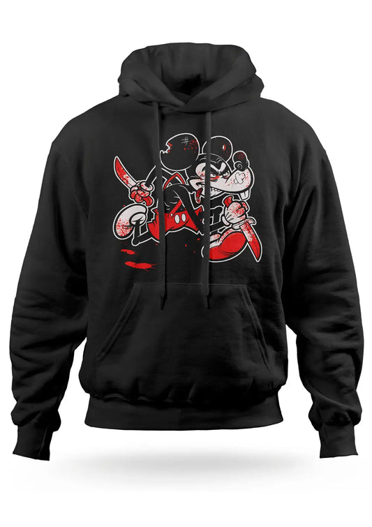 Felpa con Cappuccio Topolino Killer Streetwear Urban-0