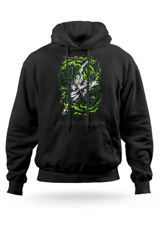 Felpa con cappuccio Zoro One Piece Anime-0