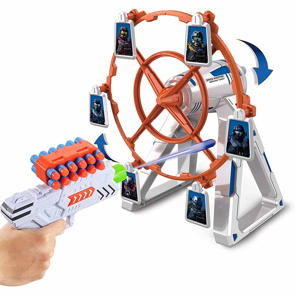 Rotating target shooting game-0