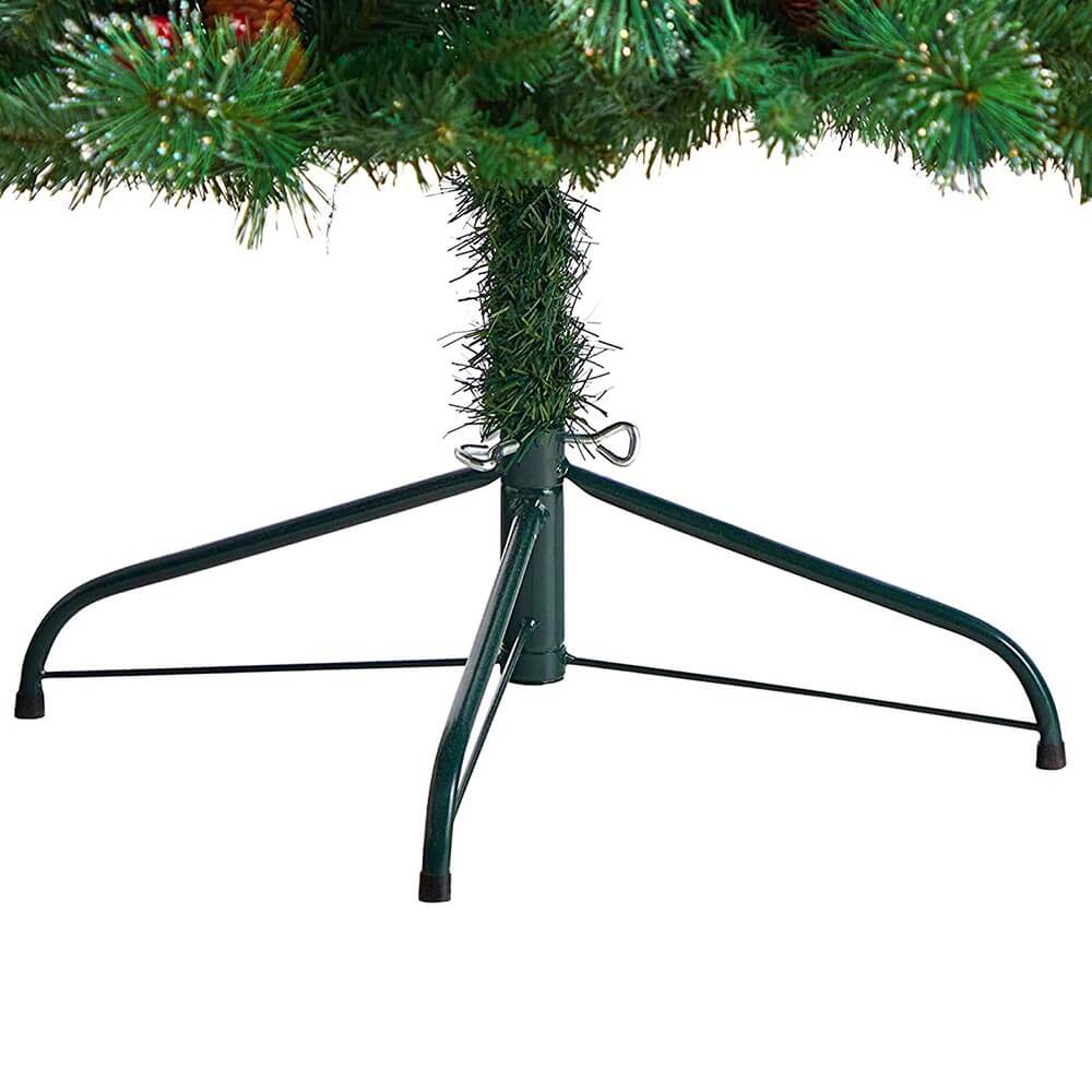 LED artificial tree in several types, warm white-100 LEDs, 120 cm-4