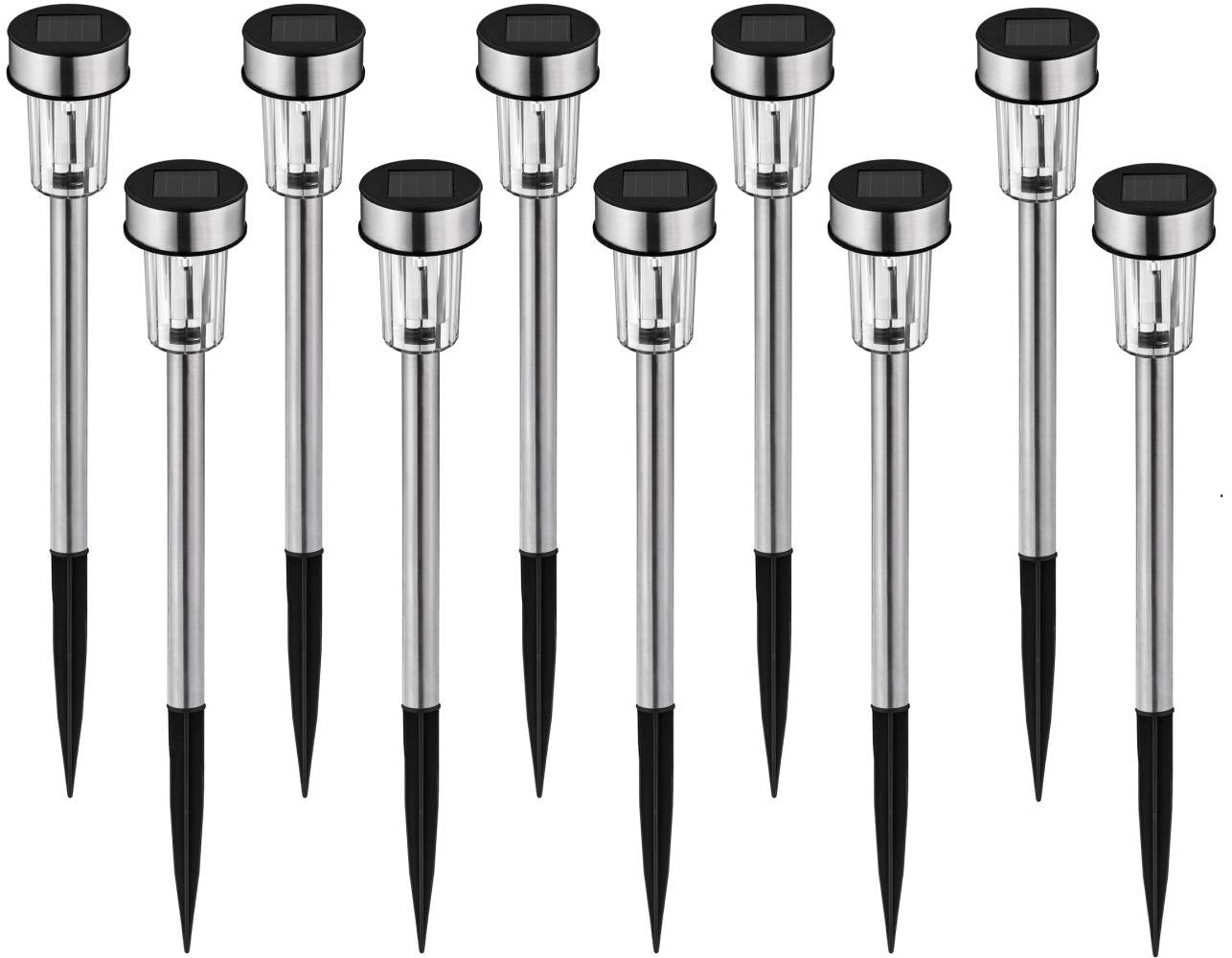 Solar garden lamp that can be pierced, 10 pcs-0