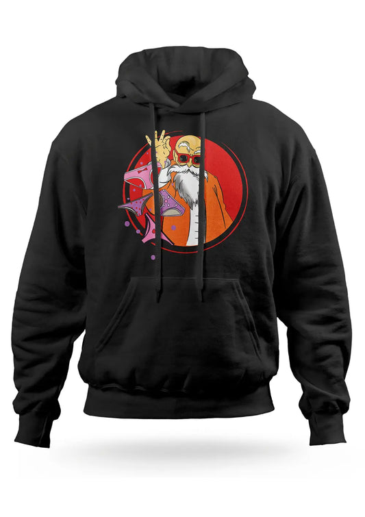 Felpa con cappuccio Genio Tartarughe Divertente Dragon Ball Anime-0