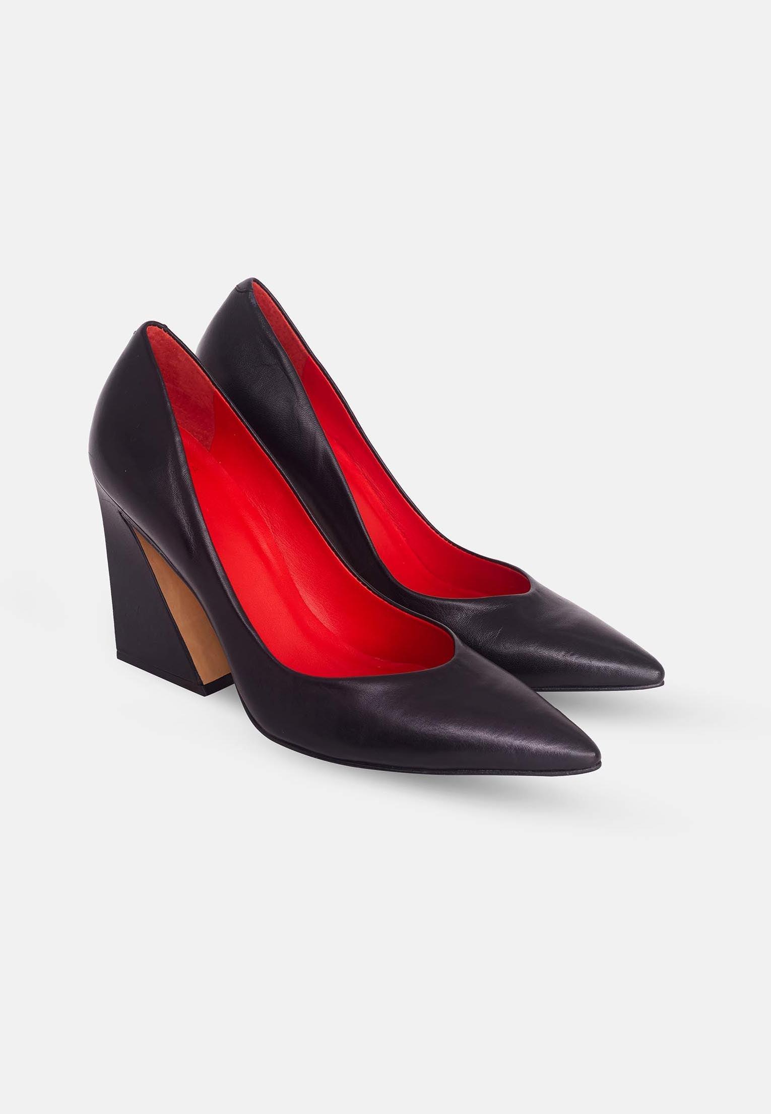 Maraca Pumps Block Heel - Elevate Your Style with Comfort-4