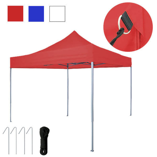 Folding garden gazebo in several types - 3x3 meter white gazebo-0