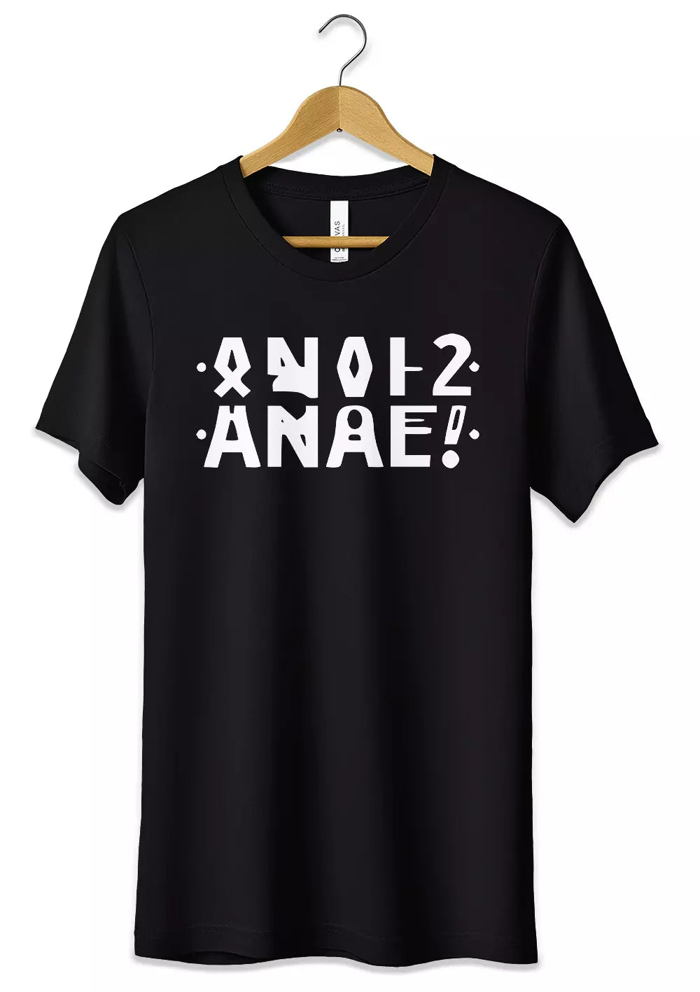 T-Shirt Divertente ANAL? 100% Cotone Unisex-0