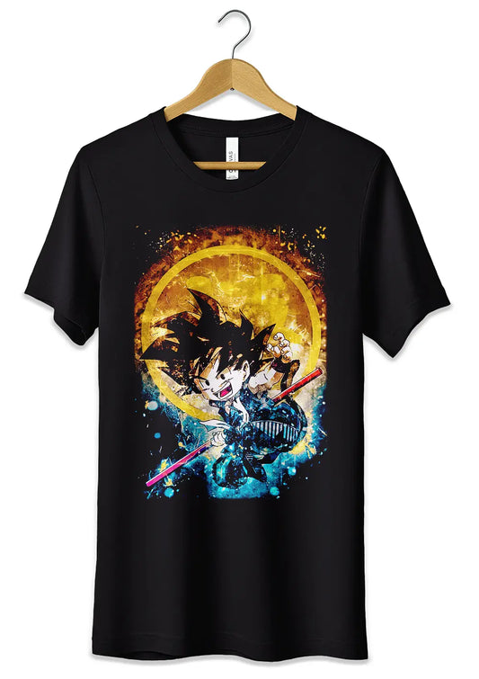 T-Shirt Maglietta Goku Bambino Anime Dragon Ball-0
