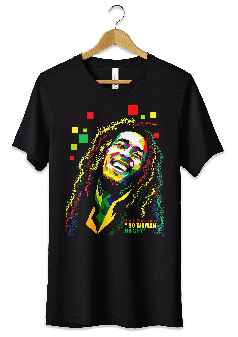 T-Shirt Maglietta Bob Marley Rasta Reggae Urban Streetwear Style-0