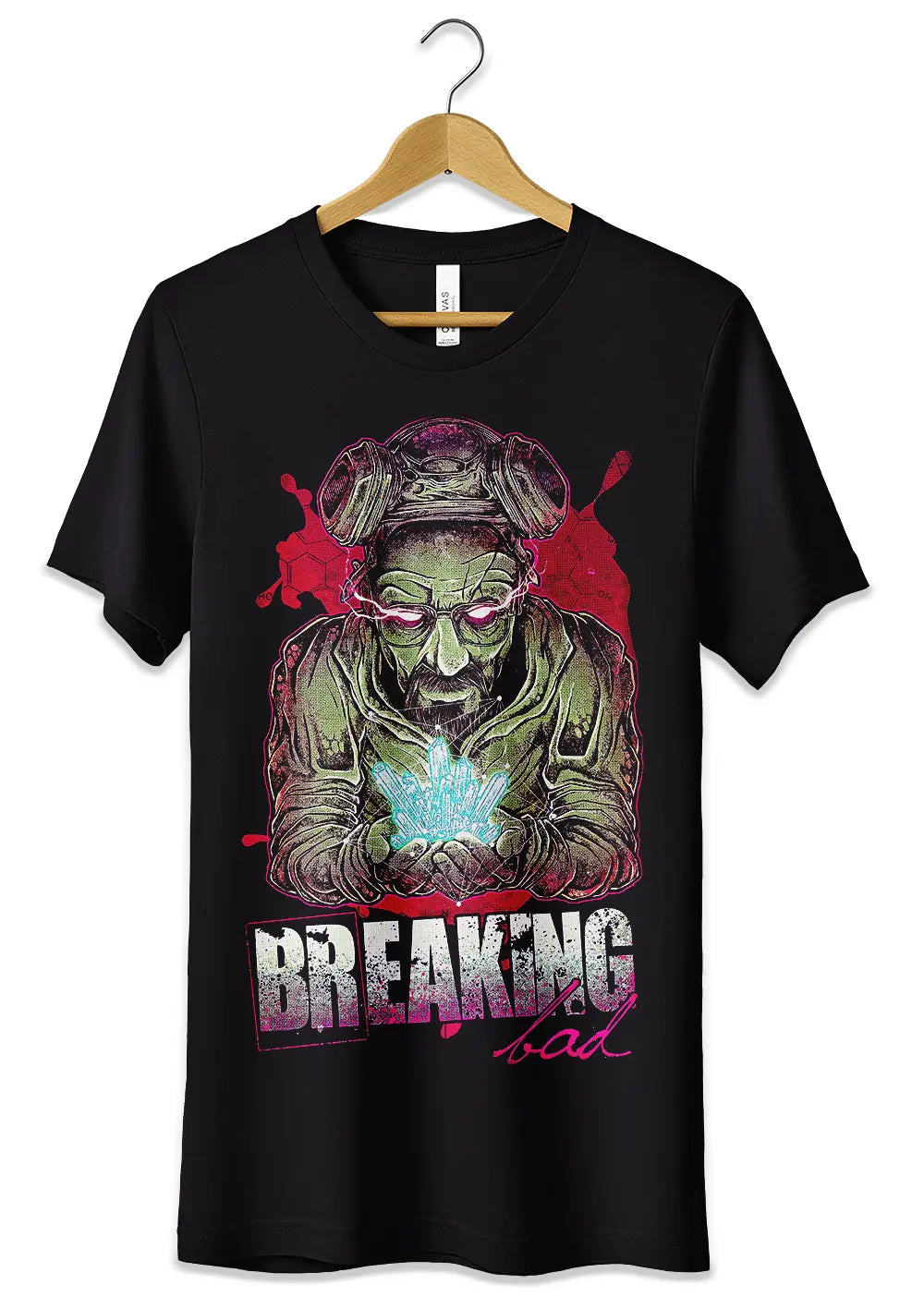 T-Shirt Maglietta Breaking Bad Heisenberg Serie TV-0