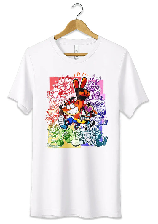 T-Shirt Maglietta Crash Bandicoot 4 Videogames-0