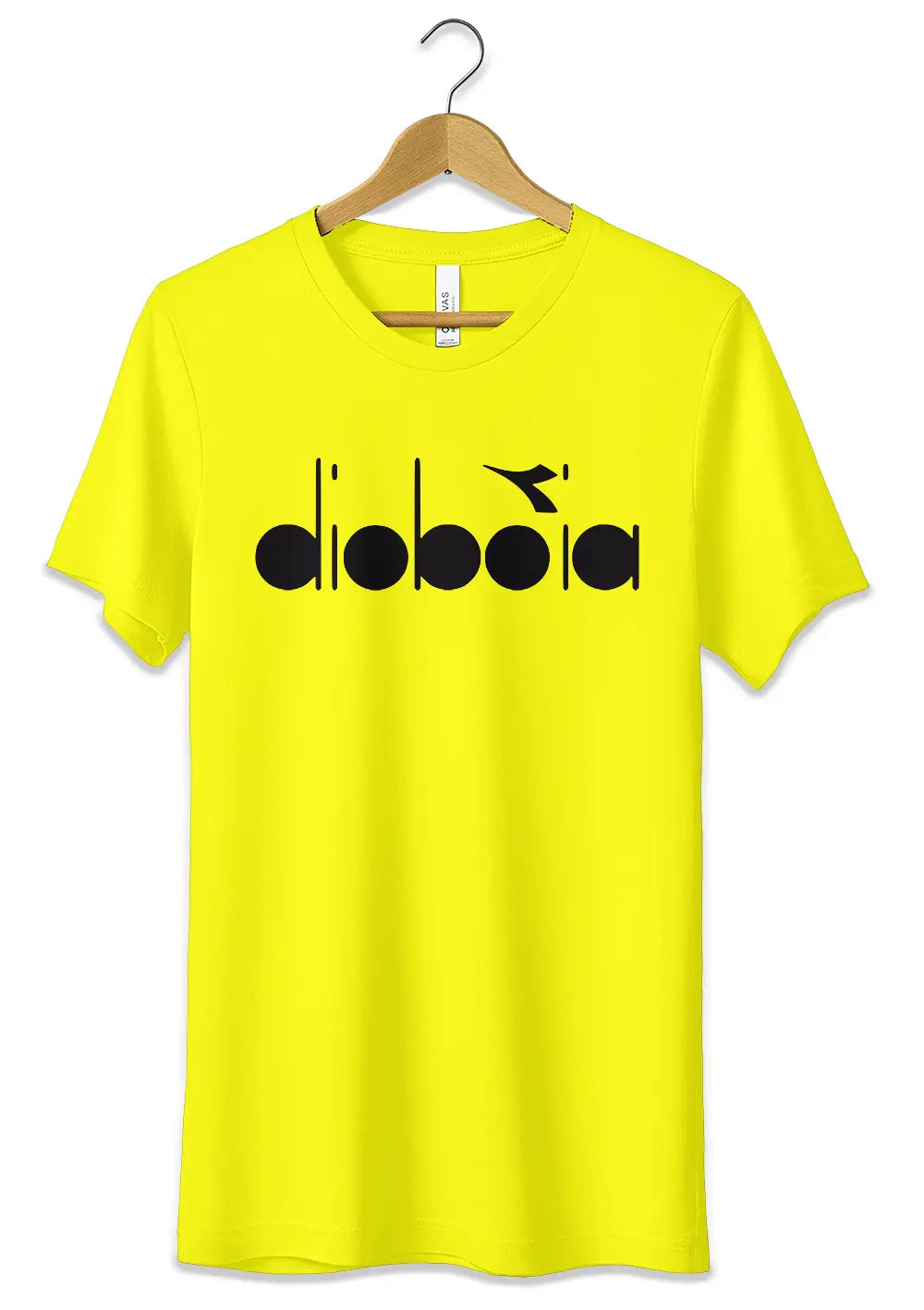 T-Shirt Divertente Dioboia Maglietta Logo Fake Diadora-3