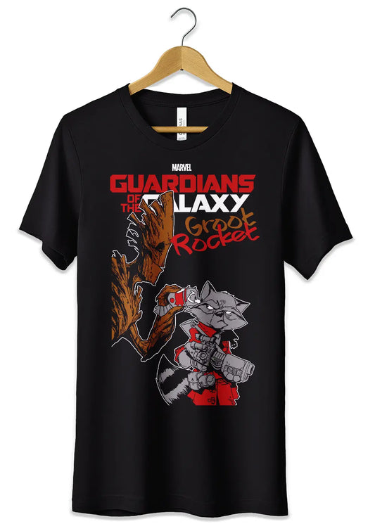 T-Shirt Maglietta Groot Guardians Of The Galaxy-0