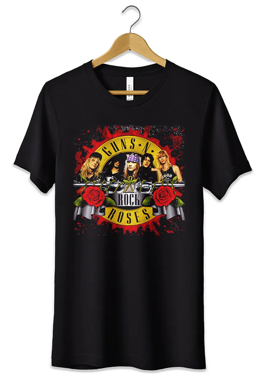 T-Shirt Maglietta Guns N' Roses Rock Band-0