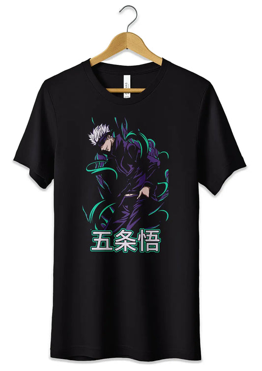 T-Shirt Maglietta Jujutsu Kaisen Anime Satoru Gojo-0