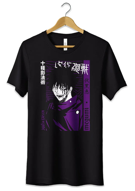 T-Shirt Maglietta Jujutsu Kaisen Anime Megumi-0