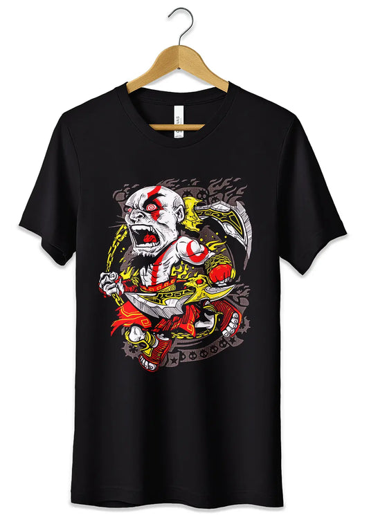 T-Shirt Maglietta Kratos Jigsaw Style-0