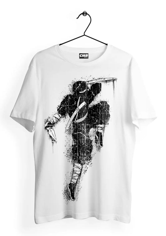 T-Shirt Maglietta Ninja Giapponese Samurai Urban Style-0