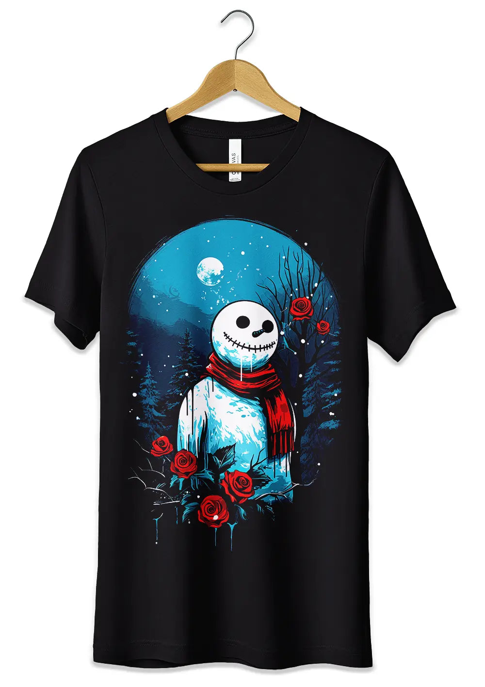T-Shirt Maglietta Natale Pupazzo di Neve Urban-0