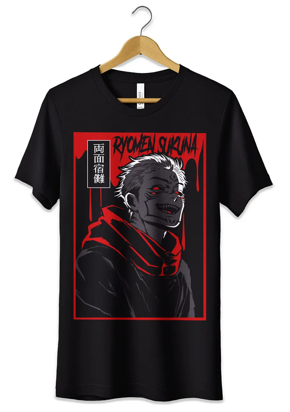 T-Shirt Maglietta Anime Jujutsu Kaisen Ryomen Sukuna-0