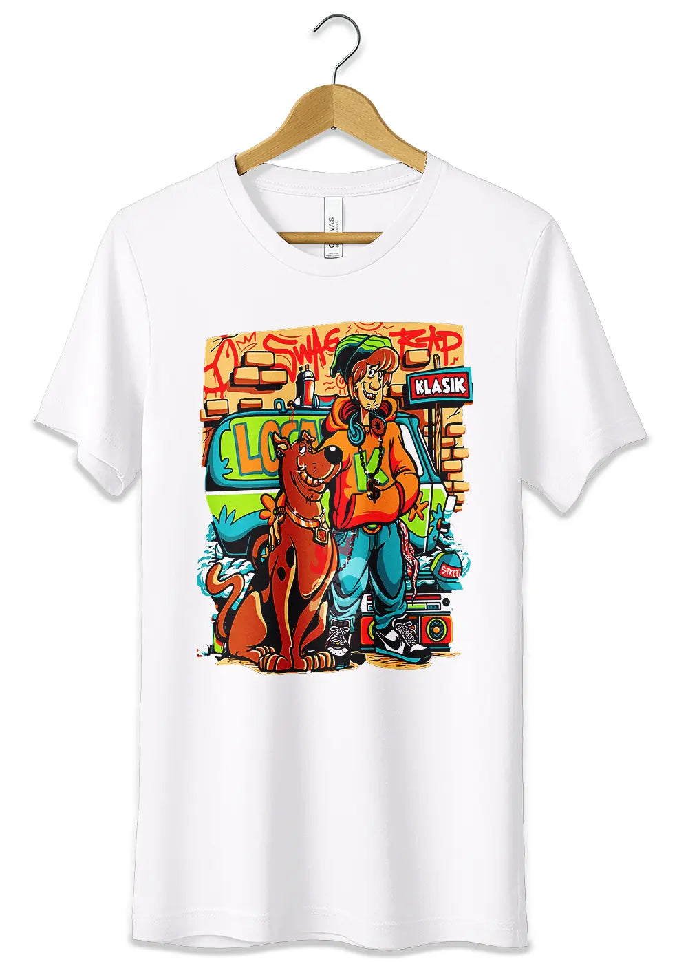 T-Shirt Maglietta Scooby Doo Cartoni Animati Cult-1