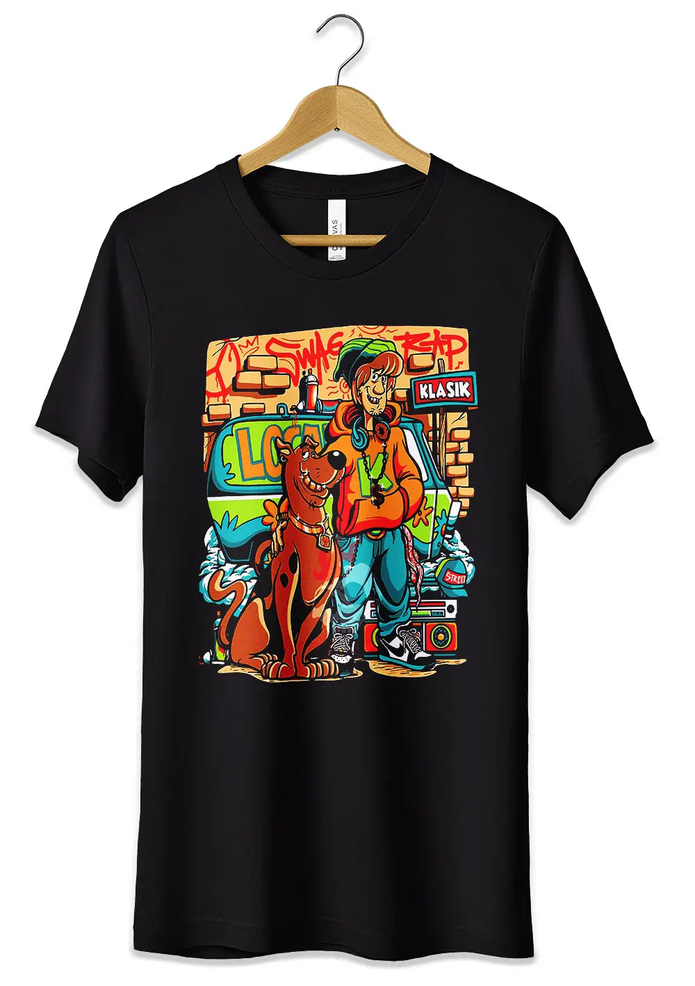 T-Shirt Maglietta Scooby Doo Cartoni Animati Cult-0