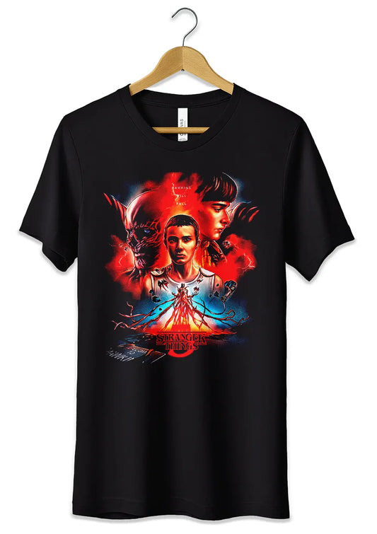 T-Shirt Maglietta Undici Vecna Will Stranger Things-0
