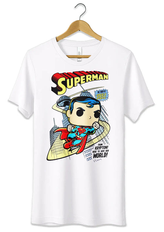 T-Shirt Maglietta Supereroi Superman-0