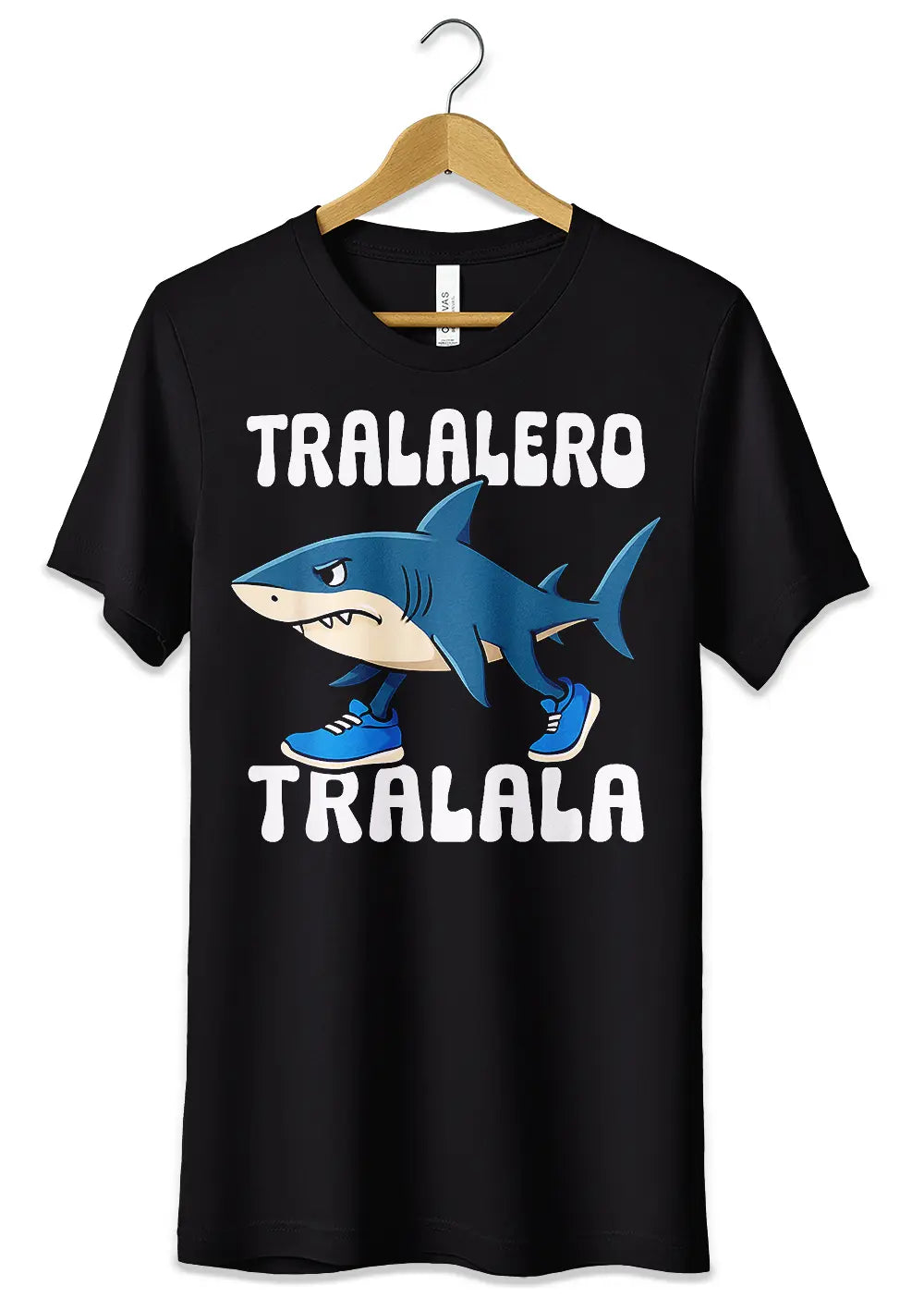 T-Shirt Maglietta Tralalero Tralalà TikTok Brainrot-0