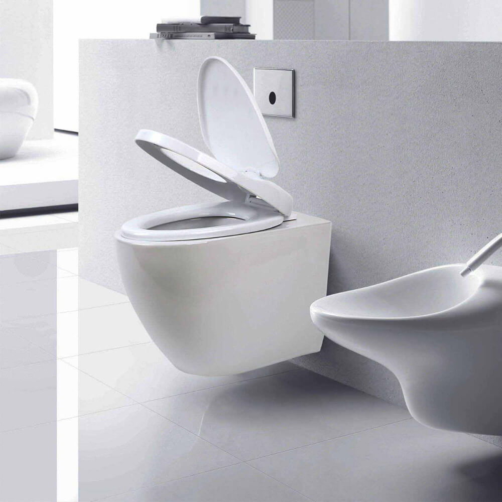 Toilet seat with reducer-4